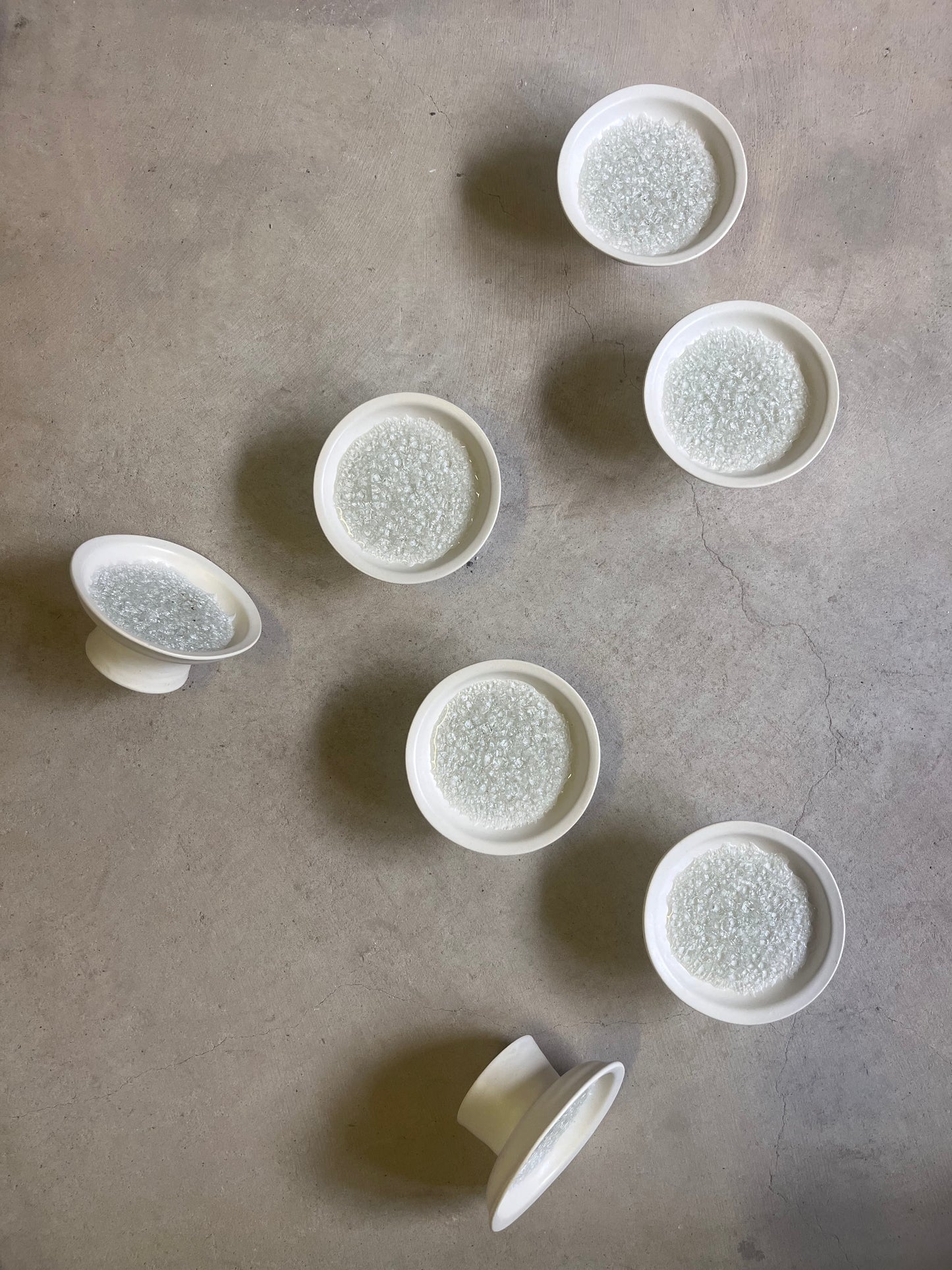 Tall plate with Starry sky