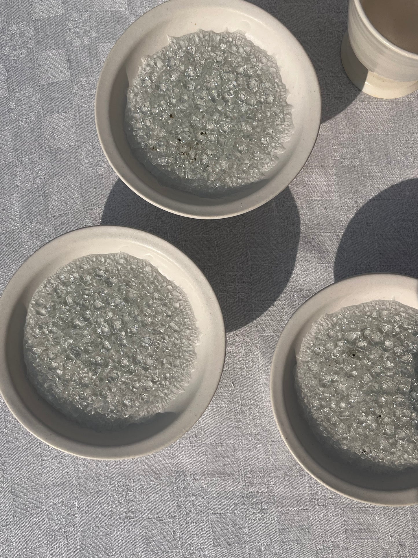 Tall plate with Starry sky